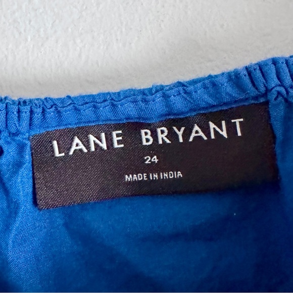 Lane Bryant Classic Square-Neck Sleeveless Embroidered Tank Plus Size 24 - Picture 8 of 9